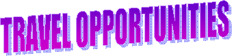 TRAVEL OPPORTUNITIES